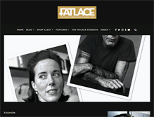 Tablet Screenshot of fatlace.com